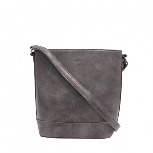 Zhuri Hobo - Charcoal Grey 